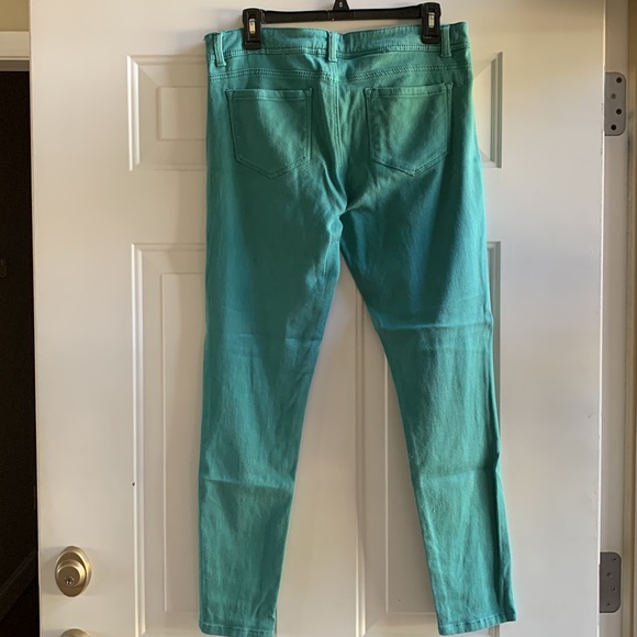 3/$15 Soft obsession green-blue pants - Picture 2 of 2